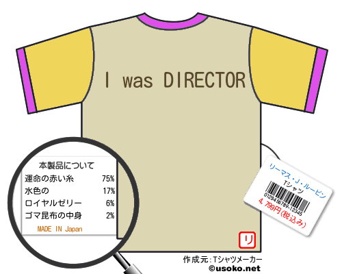 リーマス・J・ルーピンのＴシャツメーカー結果
