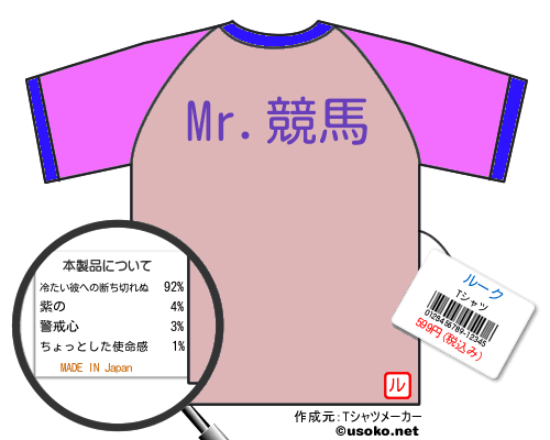 ルークのＴシャツメーカー結果