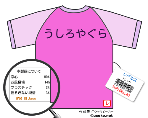 レグルスのＴシャツメーカー結果