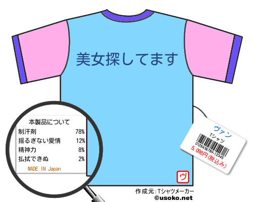 ヴァンのＴシャツメーカー結果