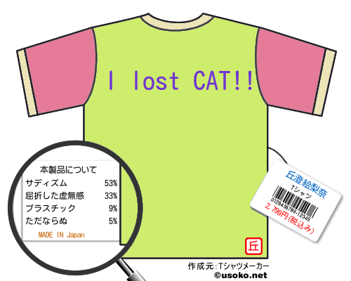 丘澄絵梨奈のＴシャツメーカー結果