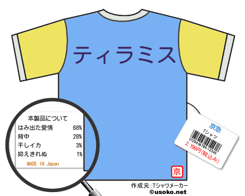 京急のＴシャツメーカー結果