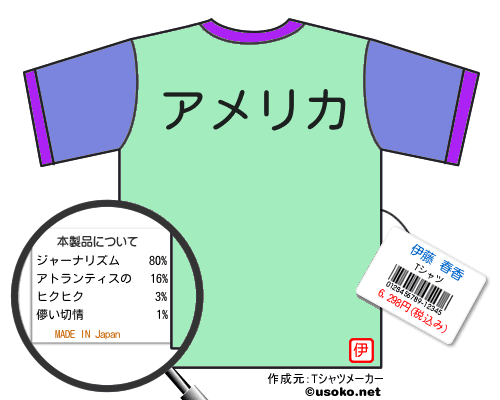 伊藤 春香のＴシャツメーカー結果