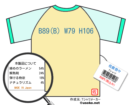 佐倉奈々tシャツ