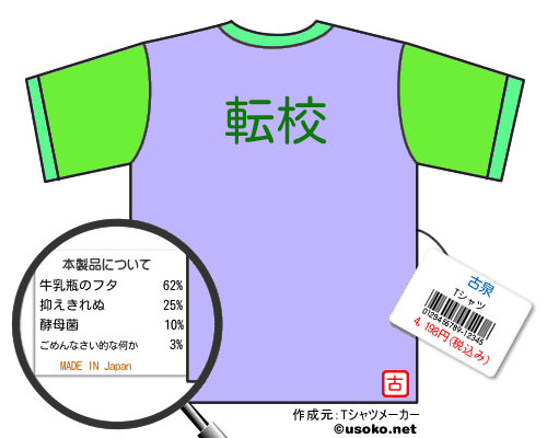 古泉のＴシャツメーカー結果