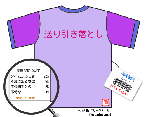 岡崎朋美のＴシャツメーカー結果