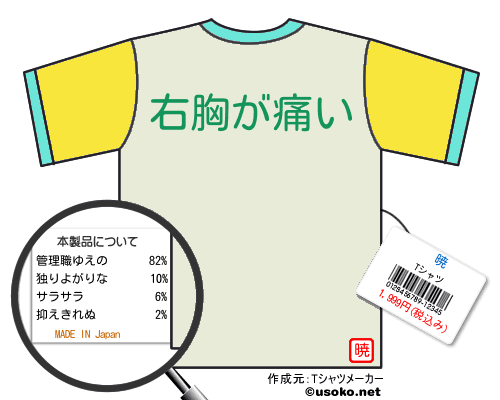 暁のＴシャツメーカー結果