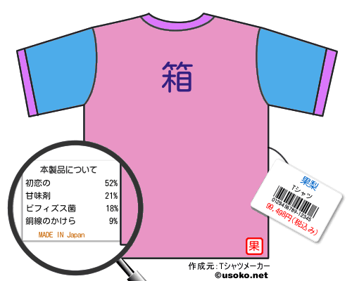 果梨のＴシャツメーカー結果