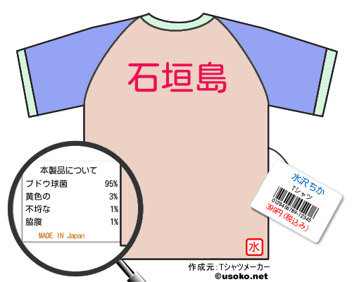 水沢ちかのＴシャツメーカー結果