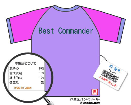 洪 世米のＴシャツメーカー結果