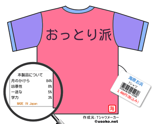 海原お浜のＴシャツメーカー結果