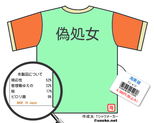 海東健のＴシャツメーカー結果