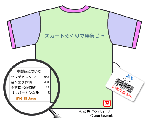 淳丸のＴシャツメーカー結果