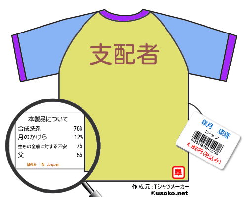 皐月　塑羅のＴシャツメーカー結果
