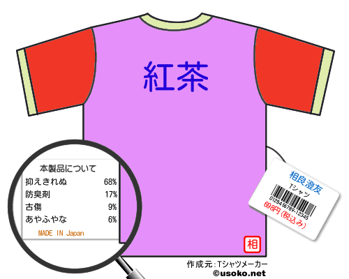 相良澄友のＴシャツメーカー結果