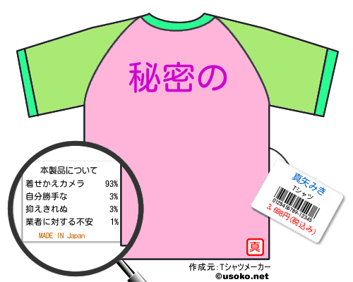 真矢みきのＴシャツメーカー結果