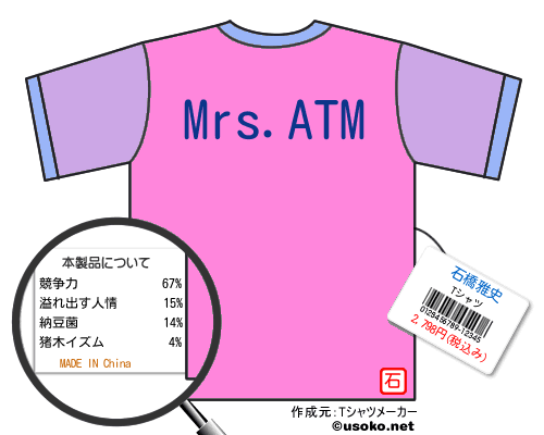 石橋雅史のＴシャツメーカー結果