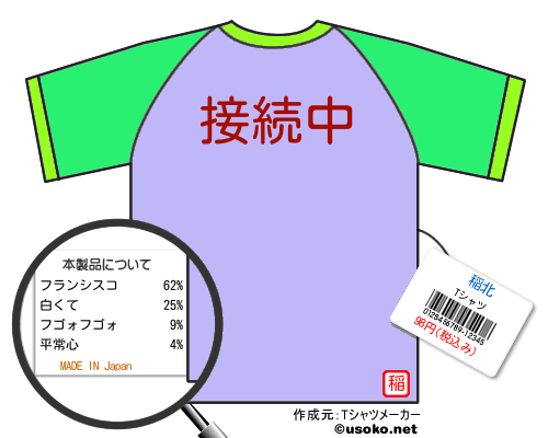 稲北のＴシャツメーカー結果