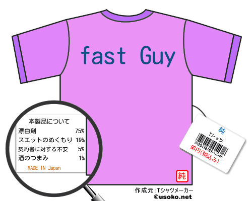 純のＴシャツメーカー結果