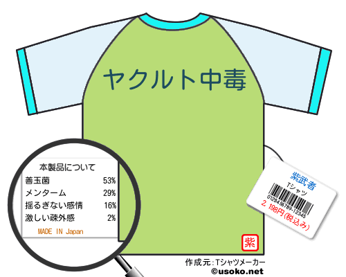 紫武者のＴシャツメーカー結果