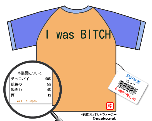 芹沢礼多のＴシャツメーカー結果