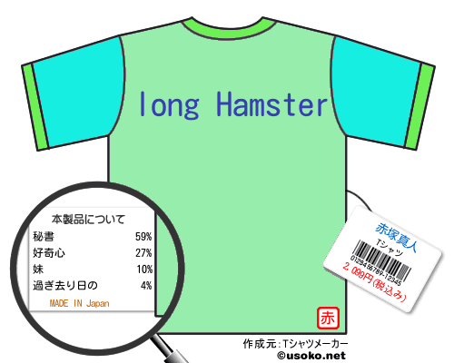 赤塚真人のＴシャツメーカー結果