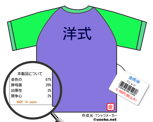 金炳坤のＴシャツメーカー結果