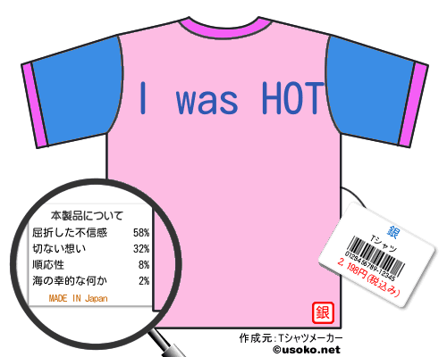 銀のＴシャツメーカー結果