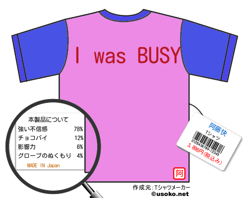 阿藤快のＴシャツメーカー結果