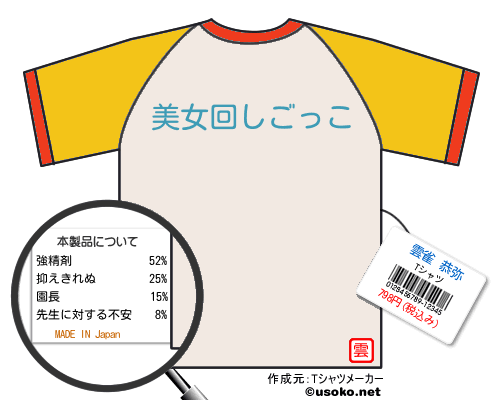 雲雀 恭弥のＴシャツメーカー結果
