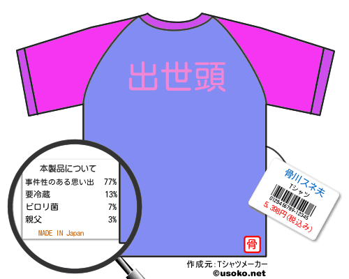 骨川スネ夫tシャツ