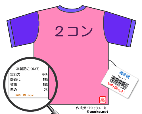 高倉健のＴシャツメーカー結果