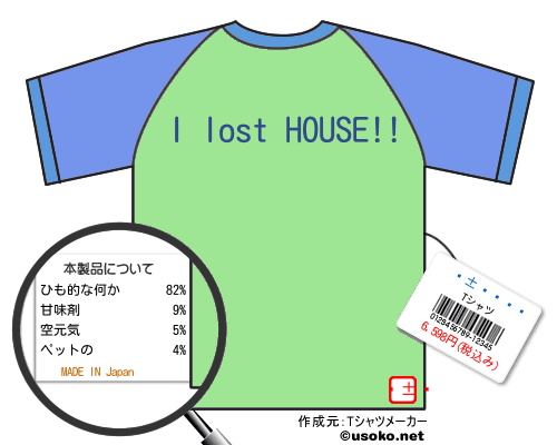 �����のＴシャツメーカー結果
