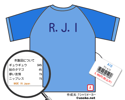 AIOのＴシャツメーカー結果