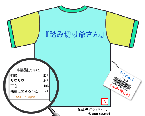 AllenaitのＴシャツメーカー結果