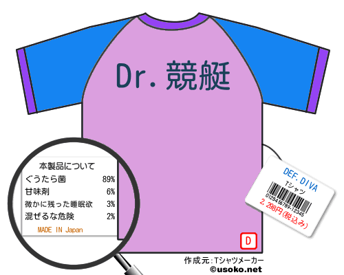 DEF.DIVAのＴシャツメーカー結果