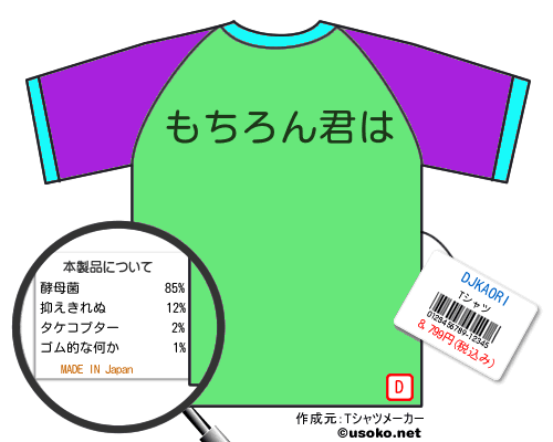 DJKAORIのＴシャツメーカー結果