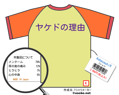 KobayashiRのＴシャツメーカー結果