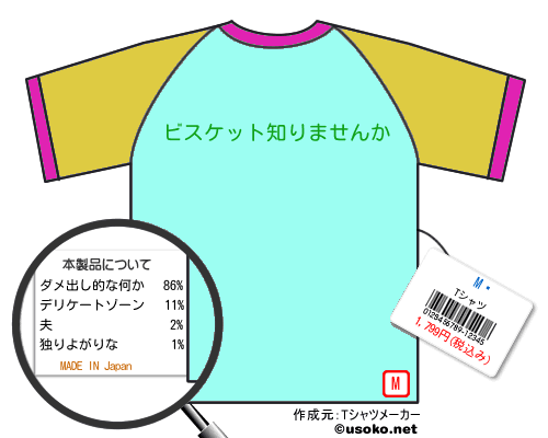 MɱのＴシャツメーカー結果
