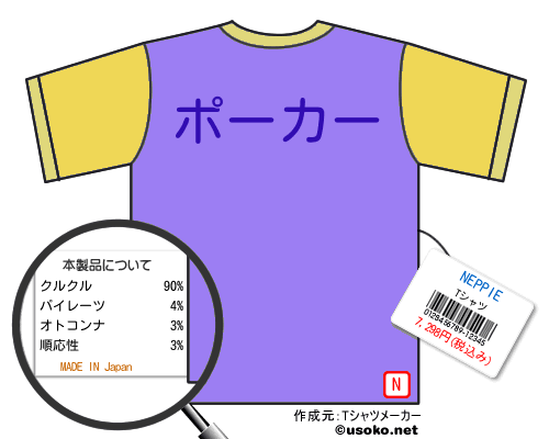 NEPPIEのＴシャツメーカー結果