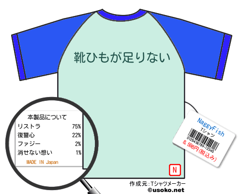 NaggyFishのＴシャツメーカー結果