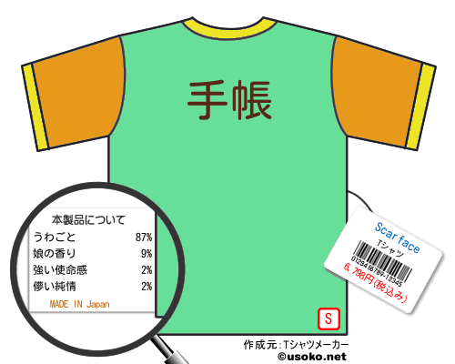 ScarfaceのＴシャツメーカー結果