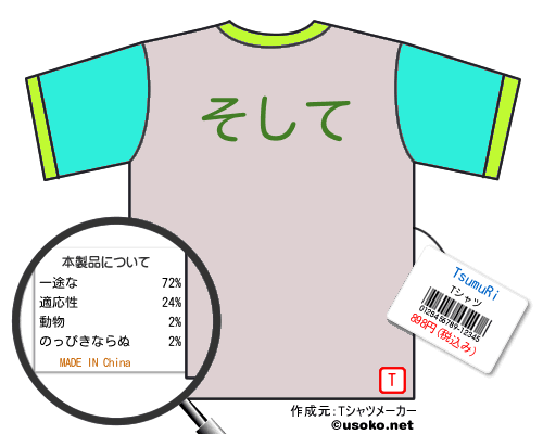 TsumuRiのＴシャツメーカー結果