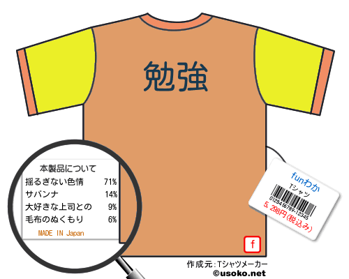 funわかのＴシャツメーカー結果