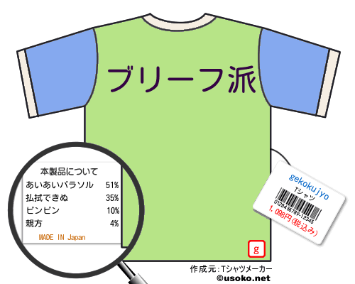 gekokujyoのＴシャツメーカー結果