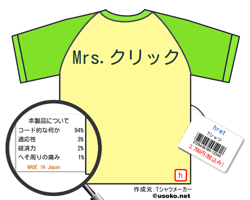 hrmtのＴシャツメーカー結果