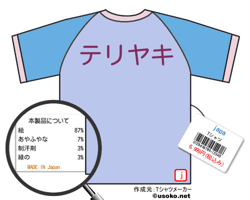japaのＴシャツメーカー結果