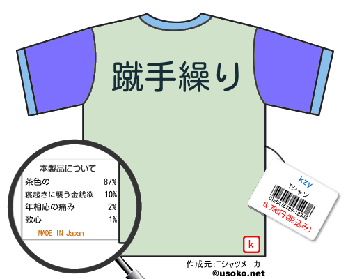 kzyのＴシャツメーカー結果