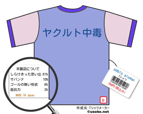 pablo alomarのＴシャツメーカー結果