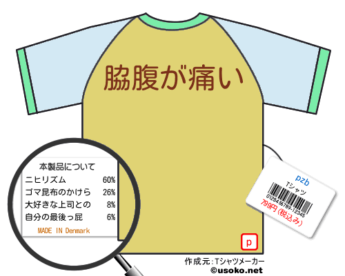 pzbのＴシャツメーカー結果